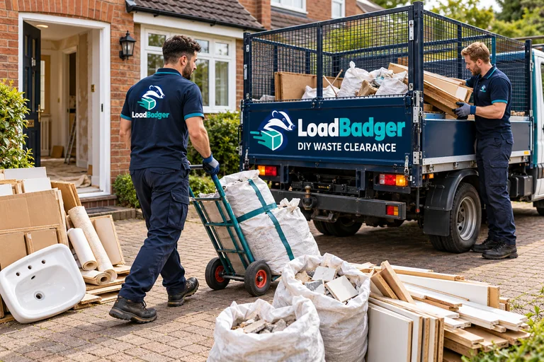 Home renovation waste awaiting assessment